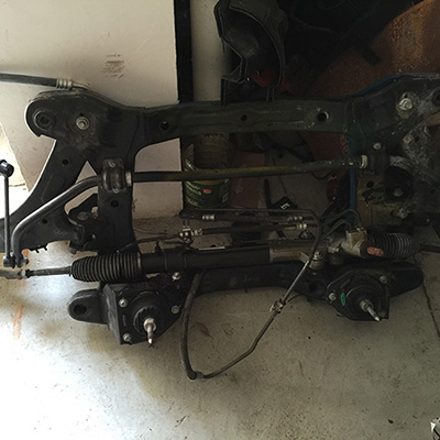 发动机下悬架组合