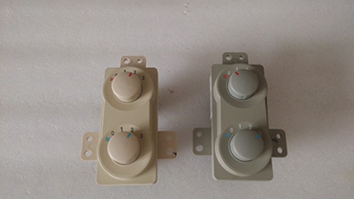 后空调控制面板